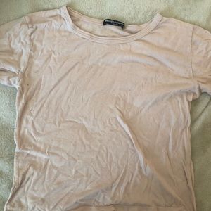 Brandy Melville pale pink top